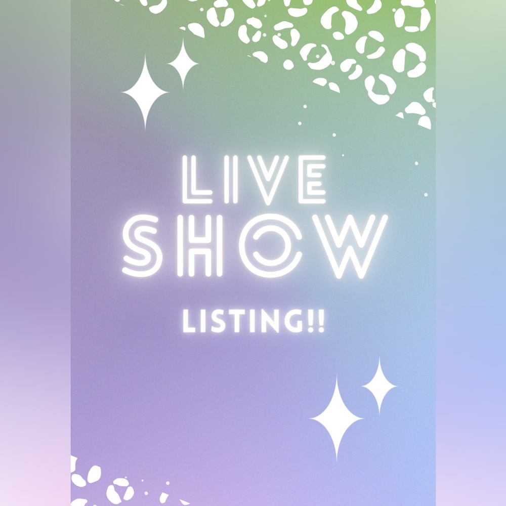 Live Show Unlisted Items